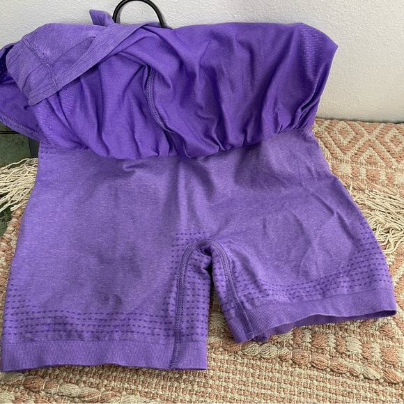 GYMSHARK VITAL SEAMLESS 2.0 2-IN-1 SHORTS Bright Purple Marl Size XS - Picture 12 of 16
